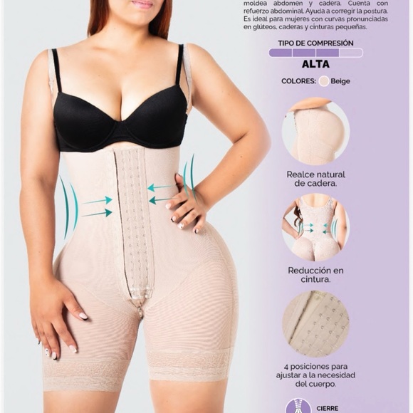 High Compression Beige Shapewear